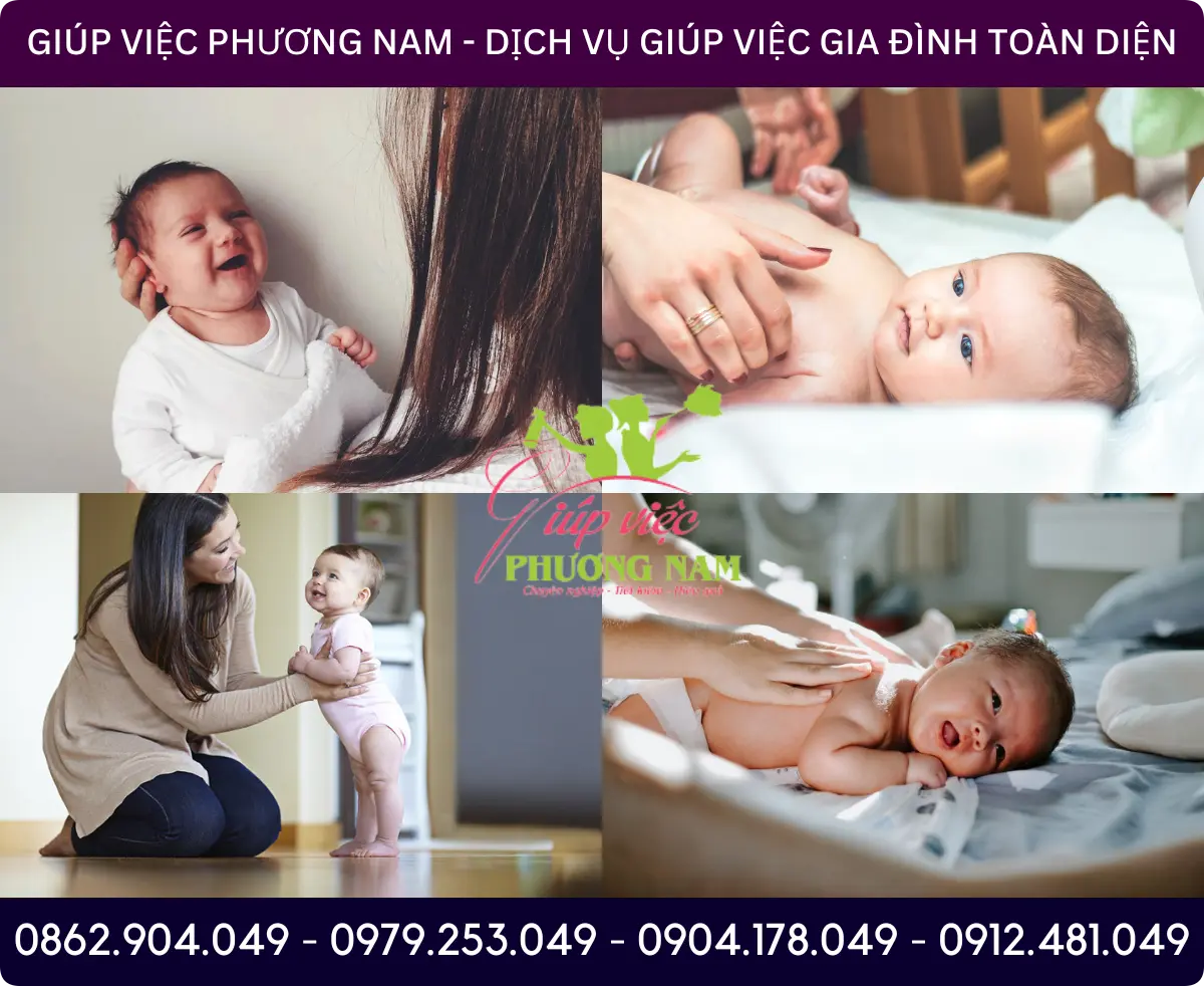 Dịch vụ tìm người chăm sóc mẹ và bé tại Phú Quốc