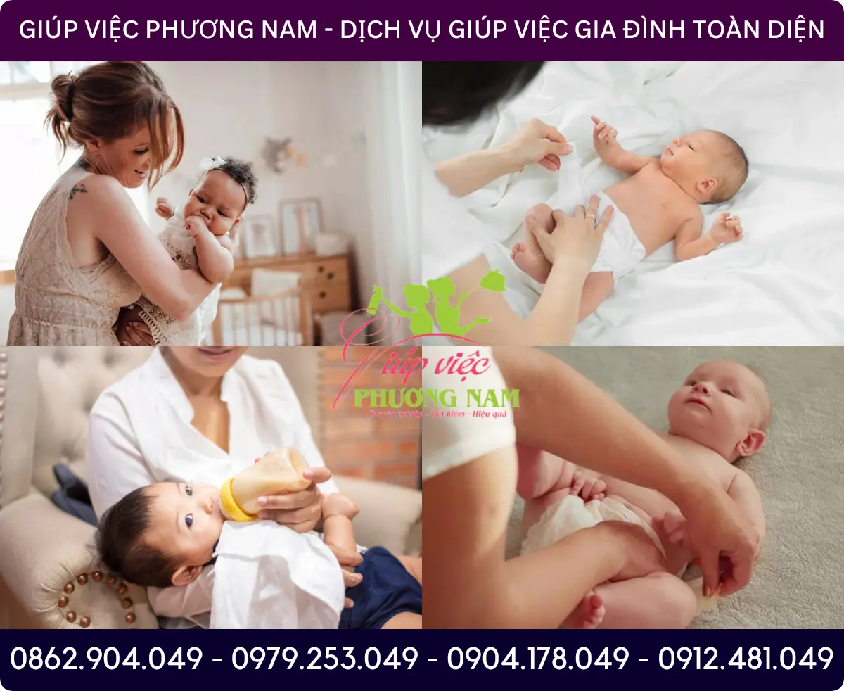 Dịch vụ tìm người chăm sóc mẹ và bé tại Phú Yên