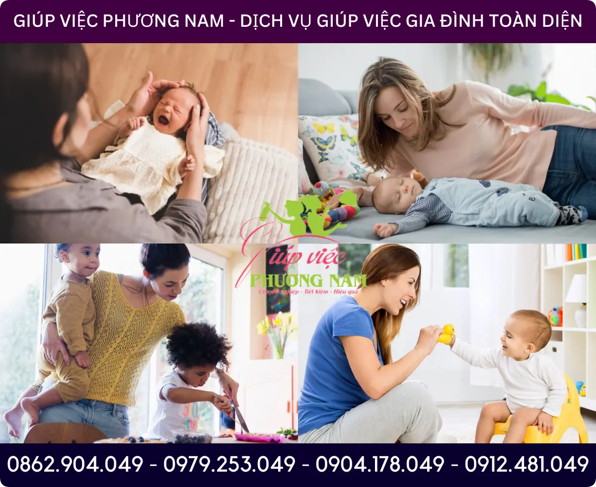 Dịch vụ tìm người chăm sóc mẹ và bé tại Vị Thanh