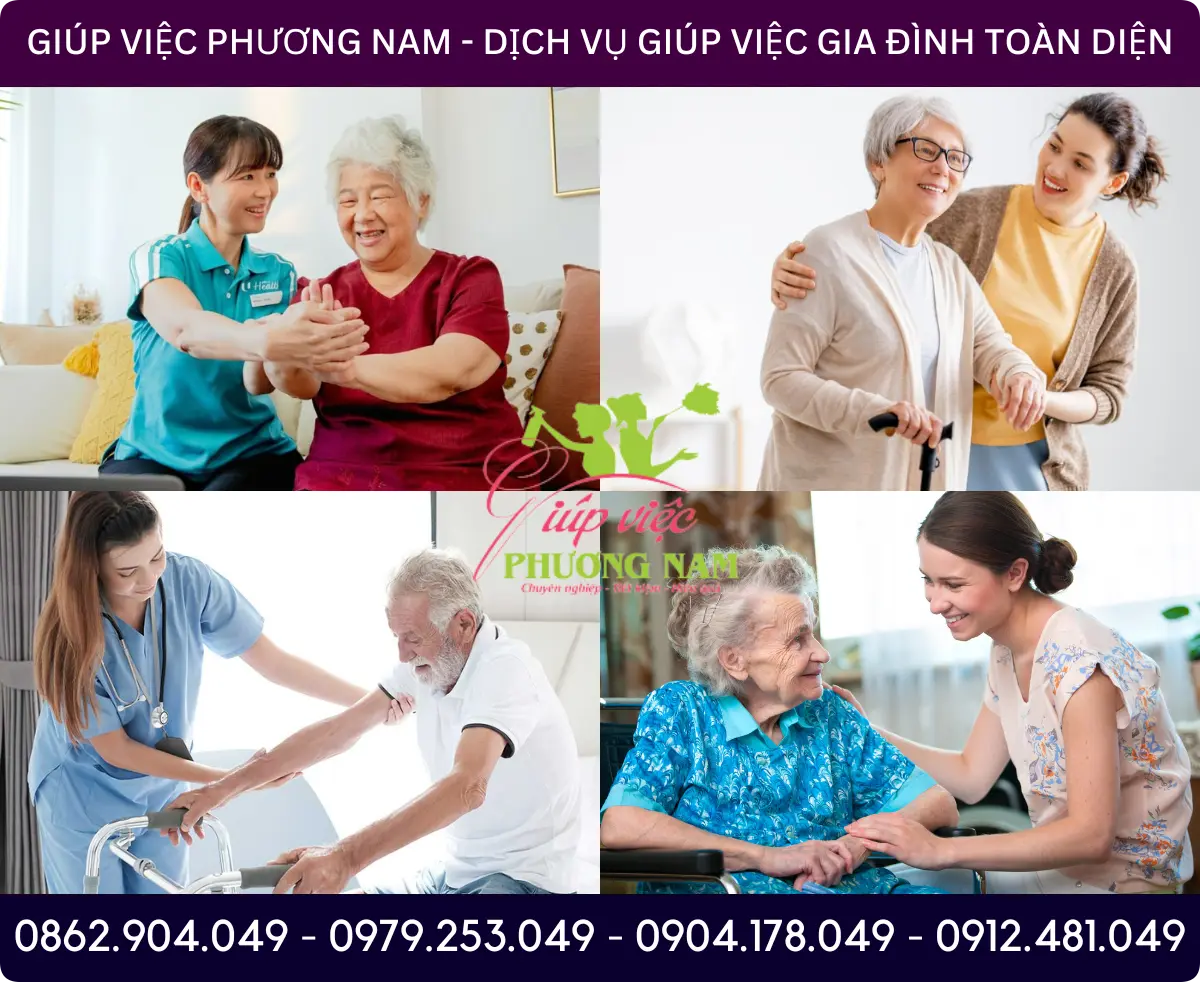 Dịch vụ tìm người chăm sóc người già tại Kiên Giang