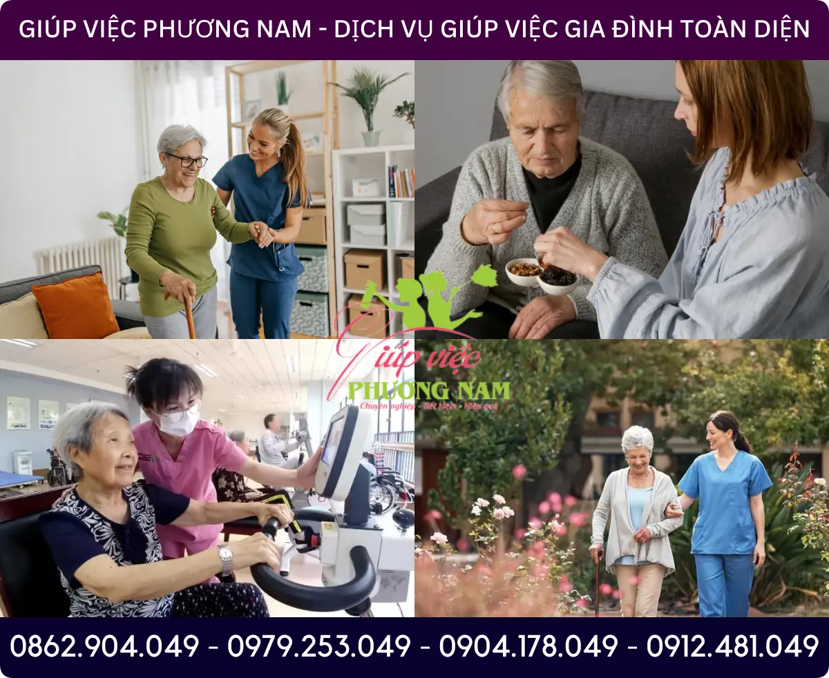 Dịch vụ tìm người chăm sóc người già tại Sa Đéc