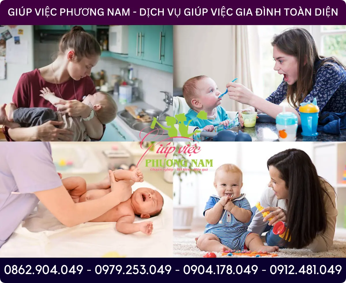 Dịch vụ tìm người chăm sóc trẻ sơ sinh tại Cao Lãnh