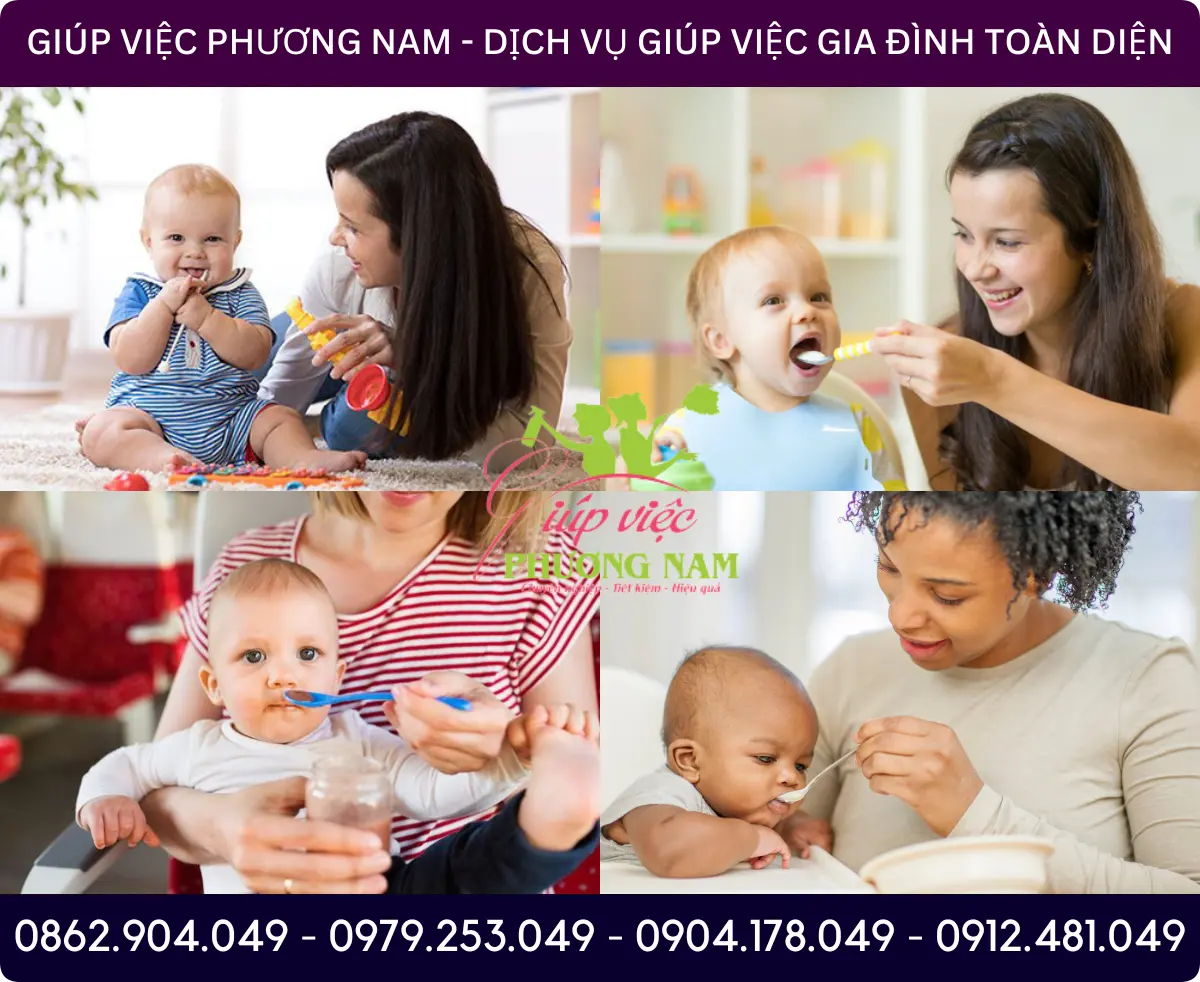 Dịch vụ tìm người chăm sóc trẻ sơ sinh tại Tân An