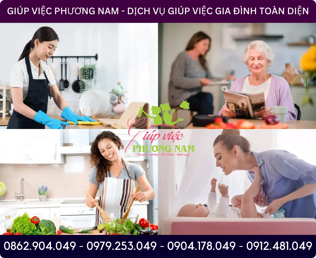 Dịch vụ tìm người giúp việc tại Hậu Giang