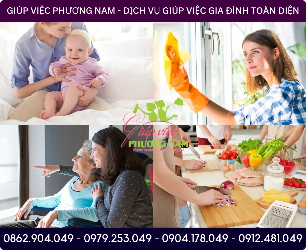 Dịch vụ tìm người giúp việc tại Long An