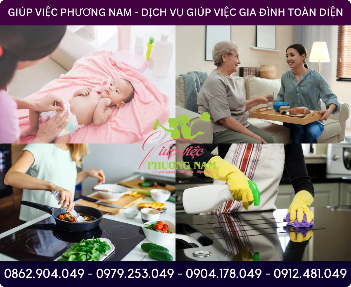 Dịch vụ tìm người giúp việc tại Mỹ Tho