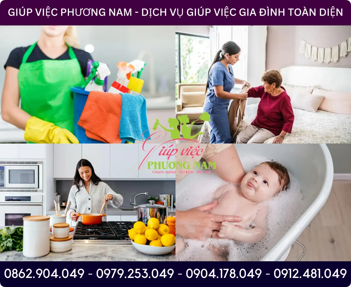 Dịch vụ tìm người giúp việc tại Tuy Hòa