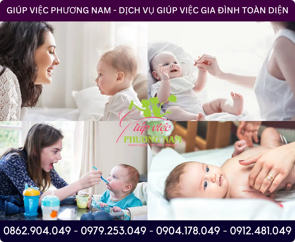 Dịch vụ tìm người trông trẻ tại Hồng Ngự