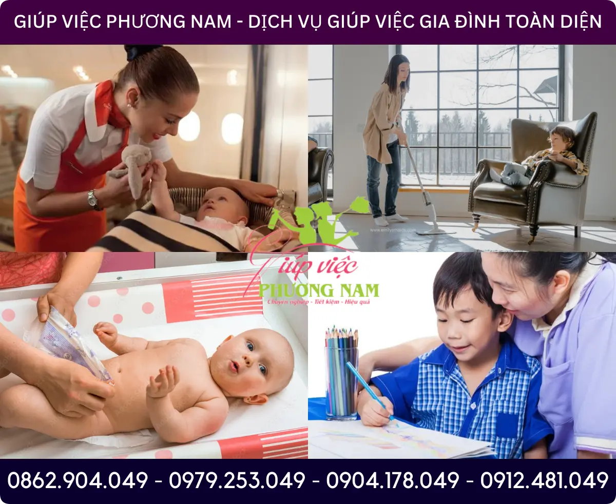 Dịch vụ trông bé tại Cao Lãnh