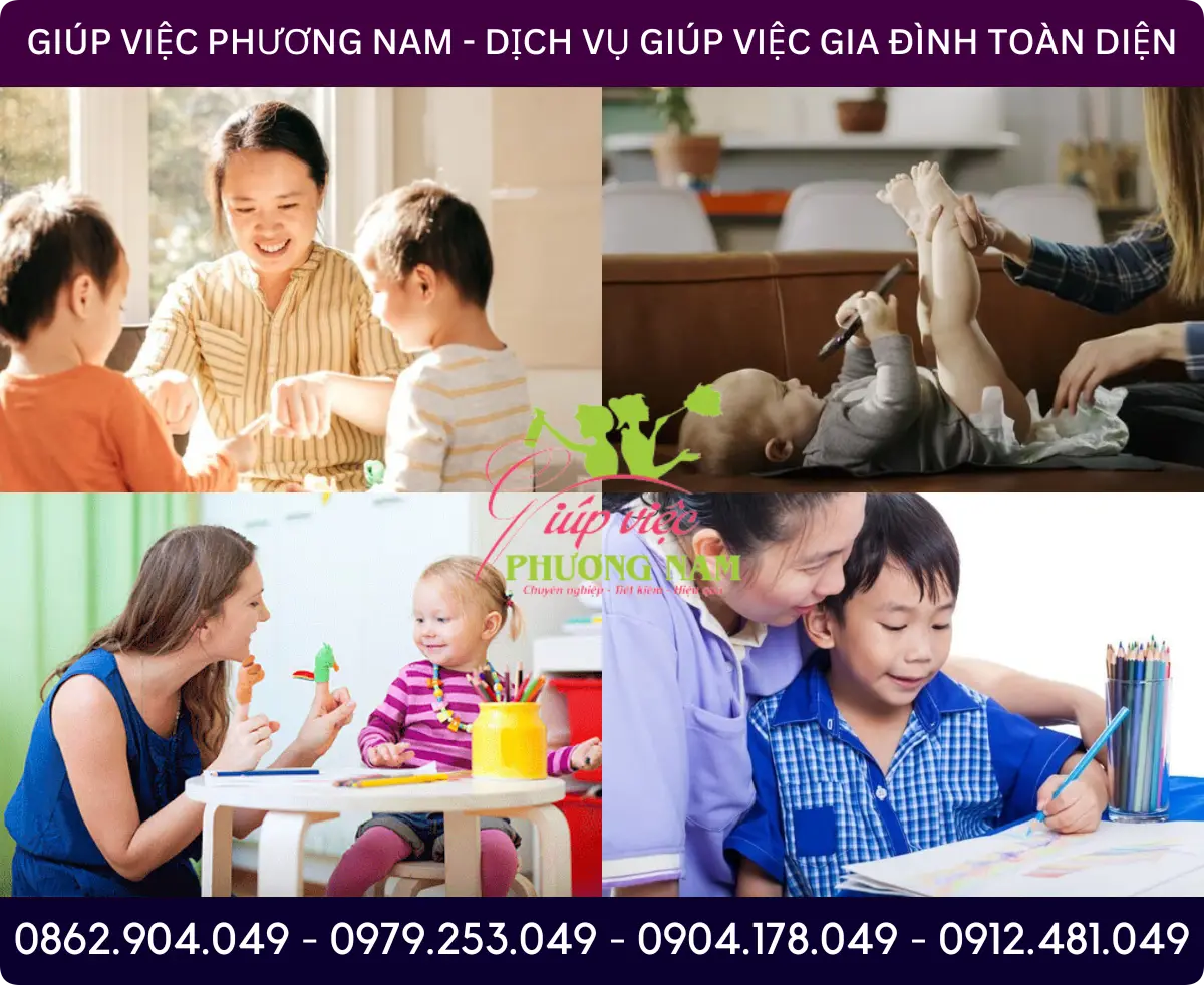 Dịch vụ trông bé tại Hà Tiên