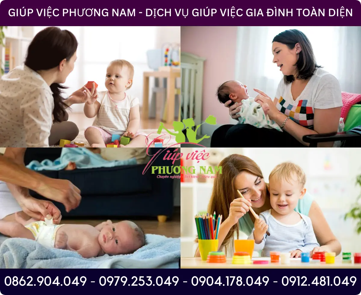 Dịch vụ trông bé tại Long Khánh