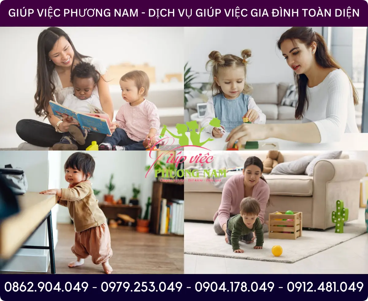 Dịch vụ trông bé tại Mỹ Tho