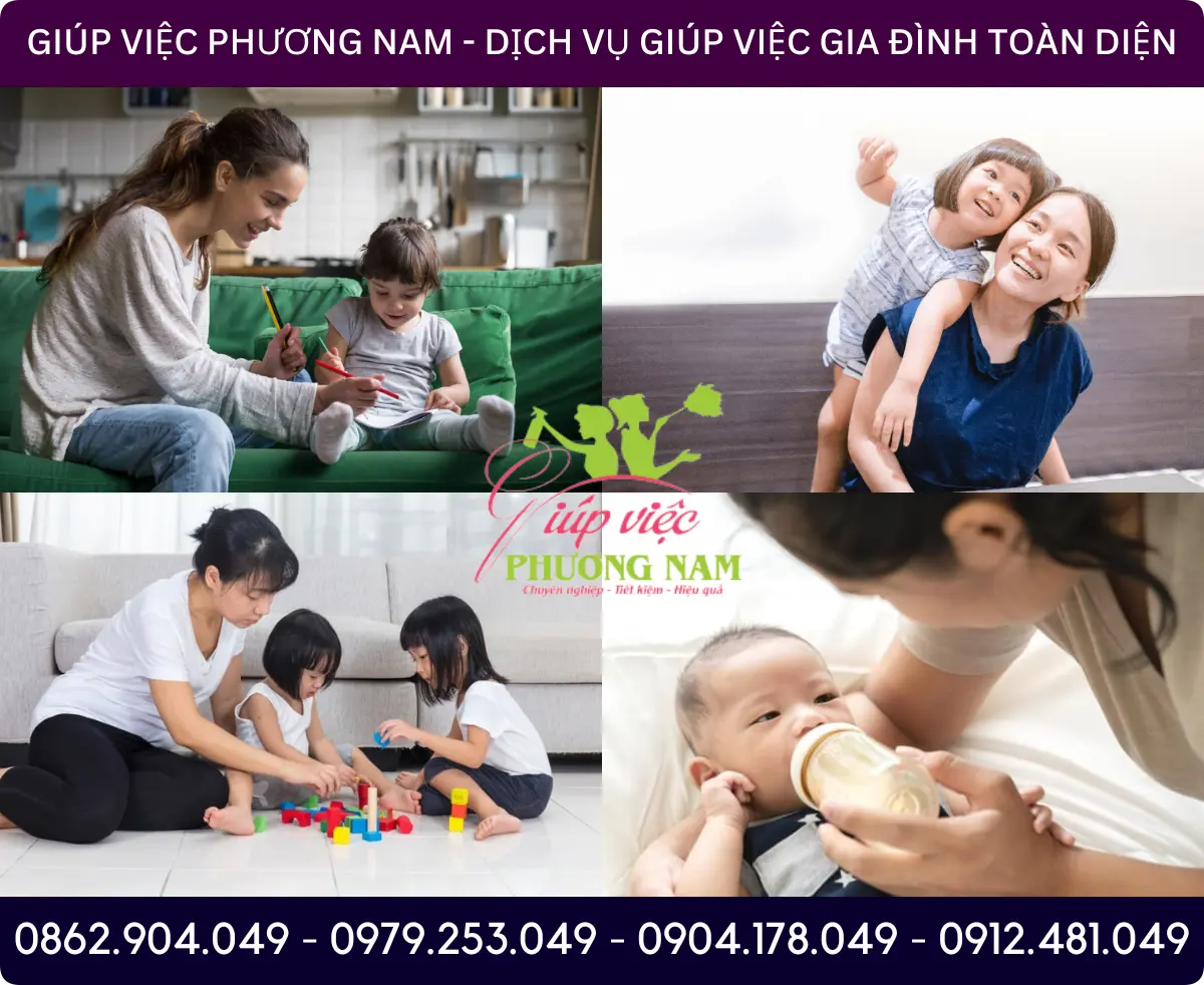 Dịch vụ trông bé tại nhà ở Cao Lãnh