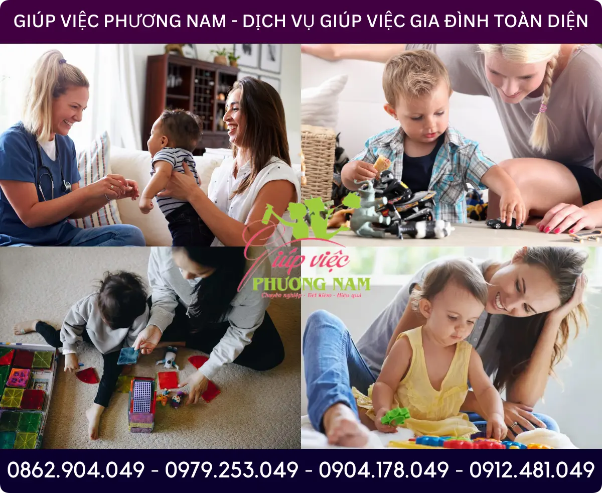 Dịch vụ trông bé tại Rạch Giá