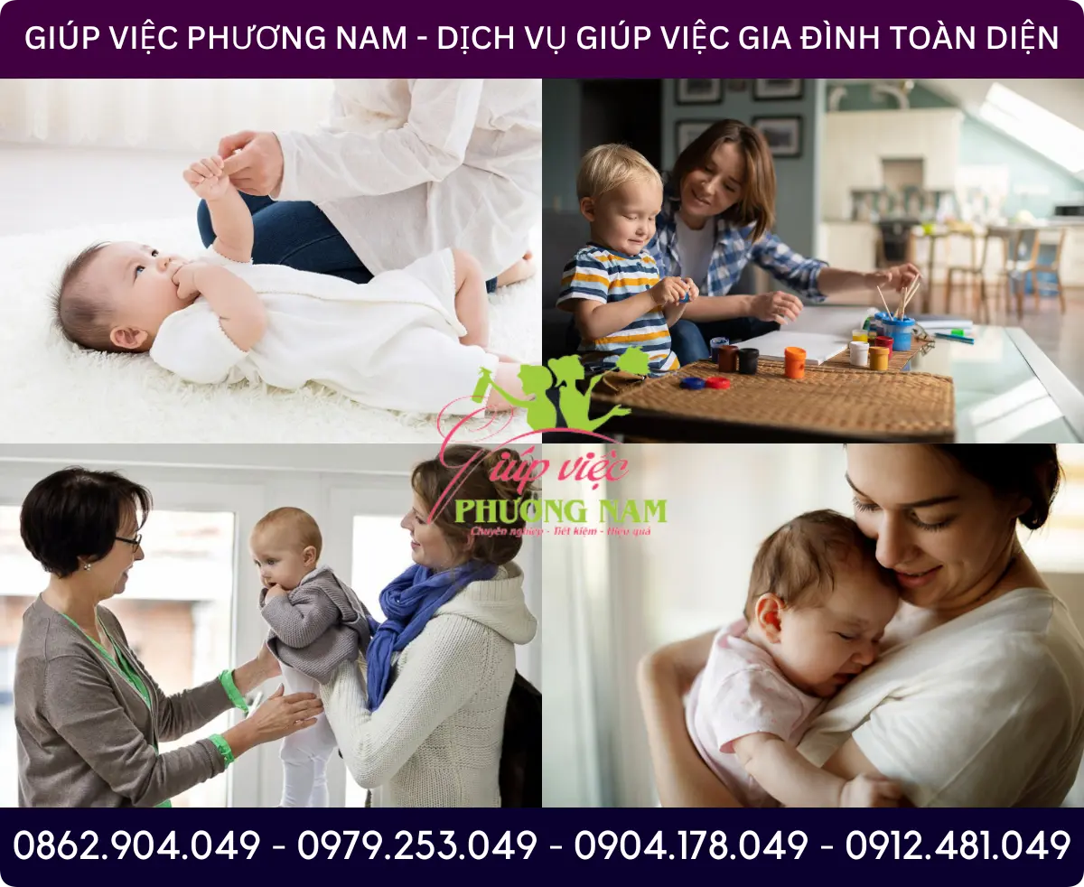 Dịch vụ trông trẻ tại Long An