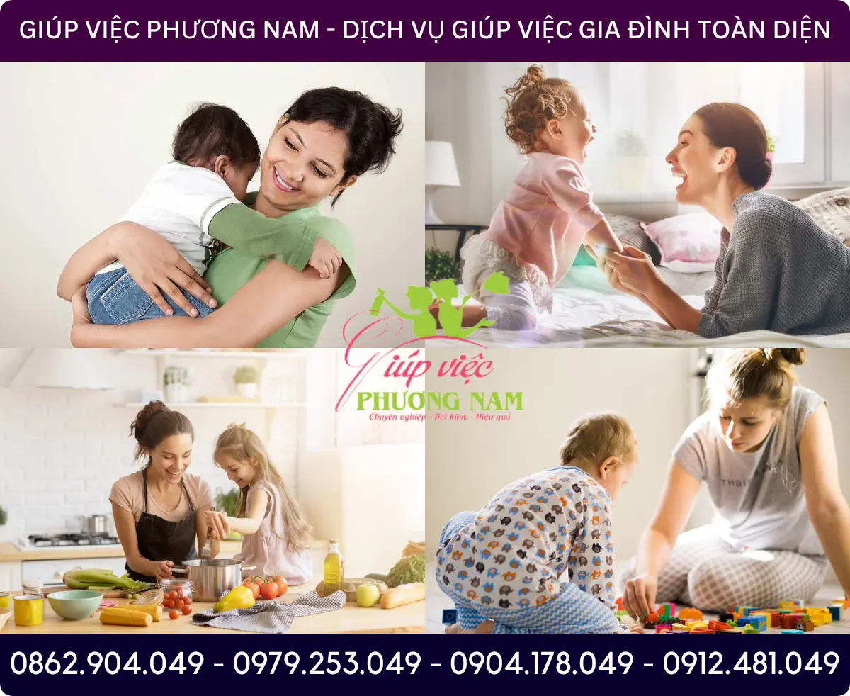 Dịch vụ trông trẻ tại nhà ở Rạch Giá