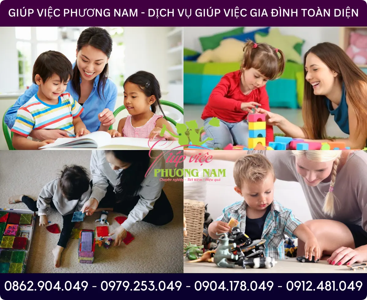 Dịch vụ trông trẻ tại nhà ở Vị Thanh