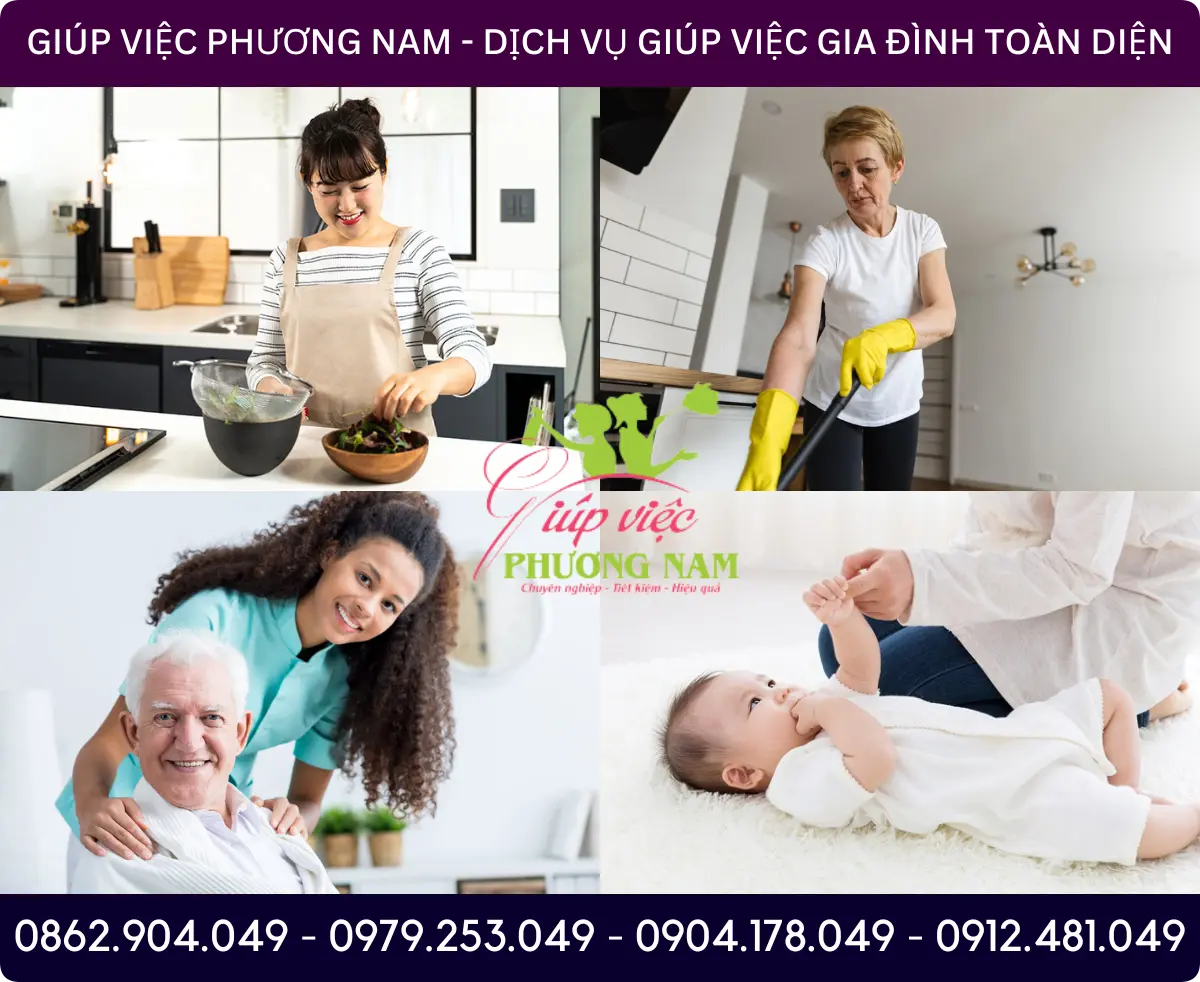 Trung tâm giúp việc nhà tại Tiền Giang