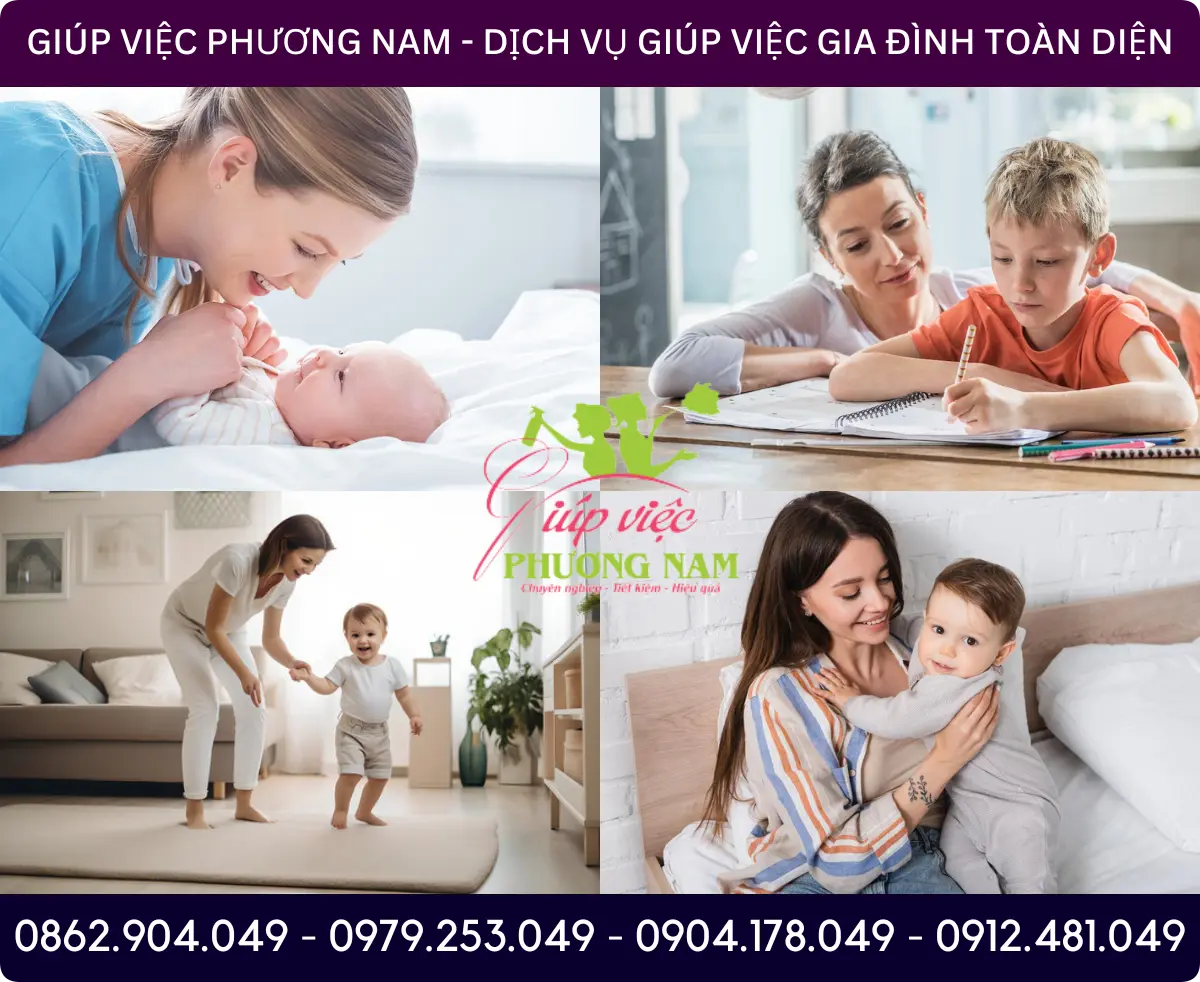 Dịch vụ chăm sóc em bé tại Cam Ranh