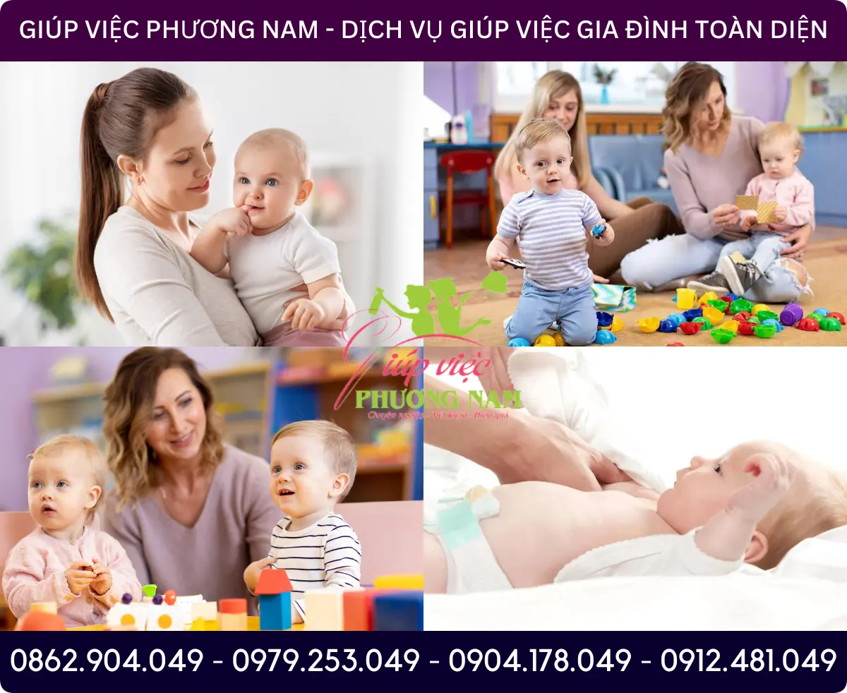 Dịch vụ chăm sóc em bé tại Phan Rang - Tháp Chàm