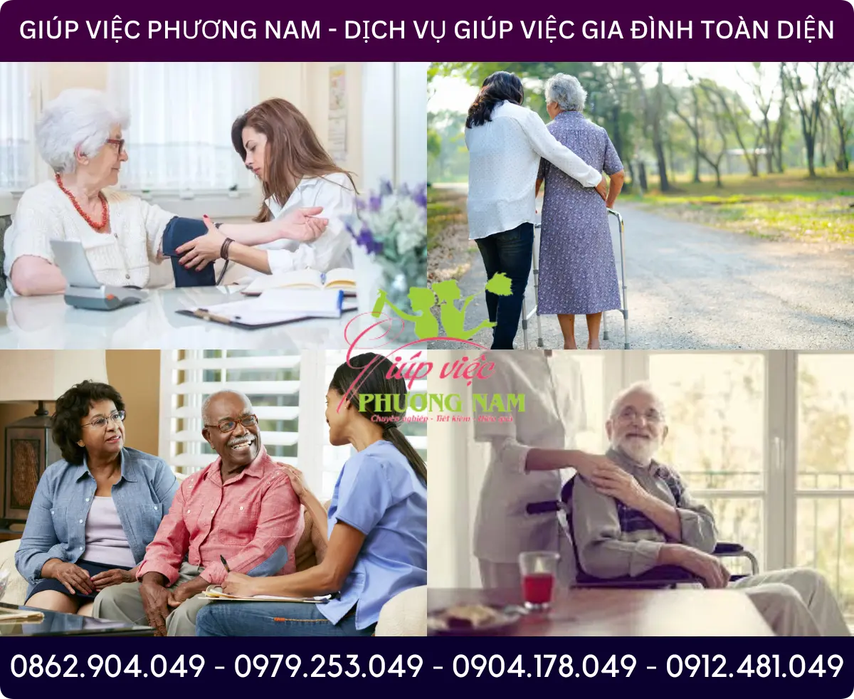 Dịch vụ chăm sóc người cao tuổi tại Bình Phước