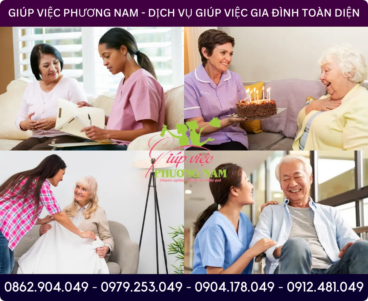 Dịch vụ chăm sóc người cao tuổi tại Cẩm Phả