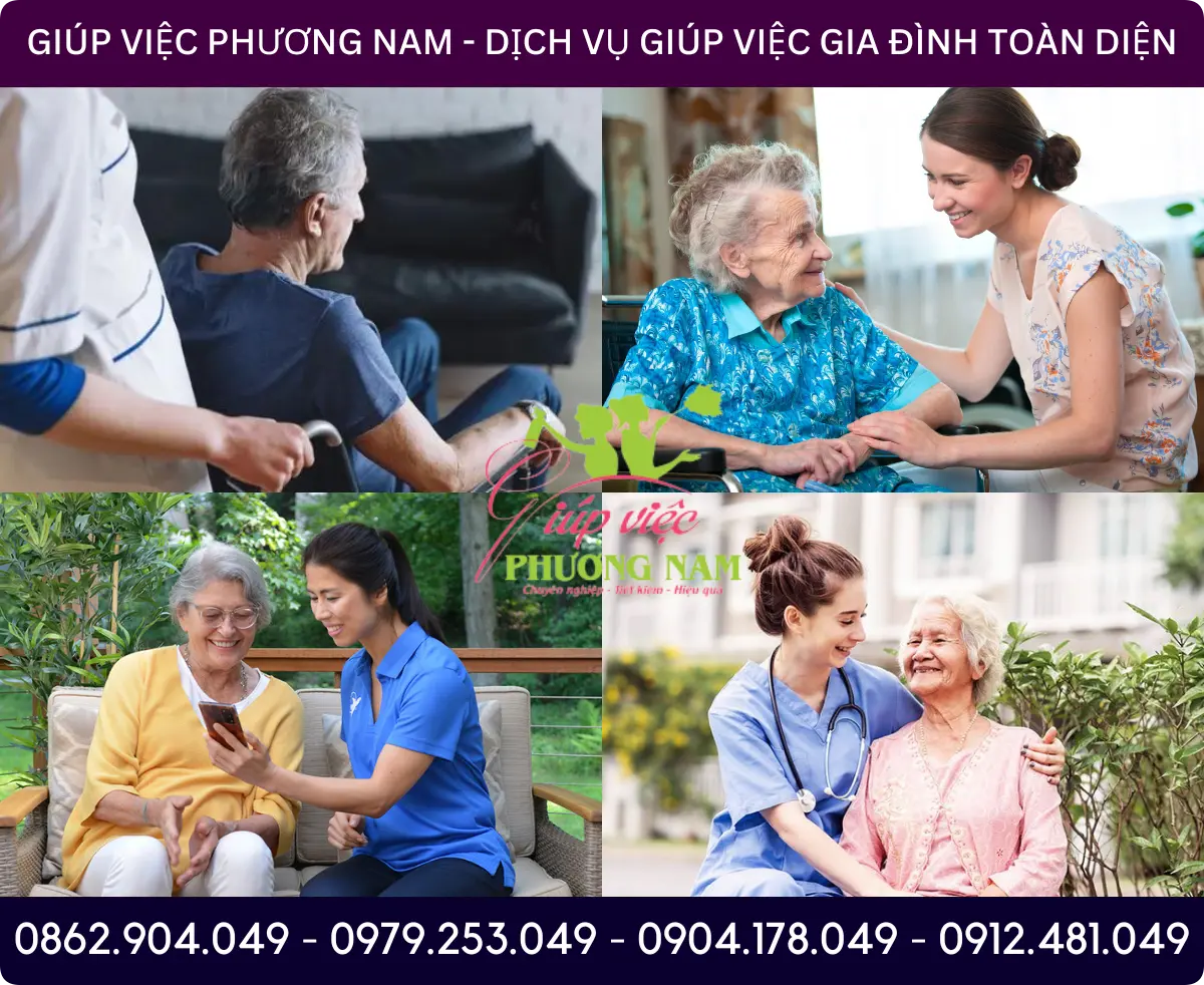 Dịch vụ chăm sóc người già tại nhà ở Bảo Lộc