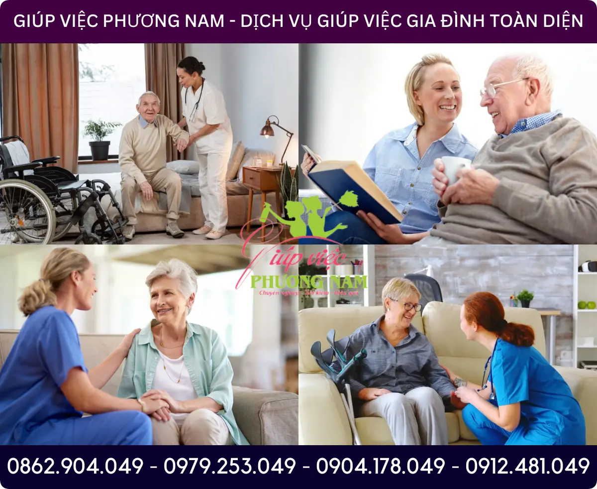 Dịch vụ chăm sóc người già tại nhà ở Phan Rang - Tháp Chàm