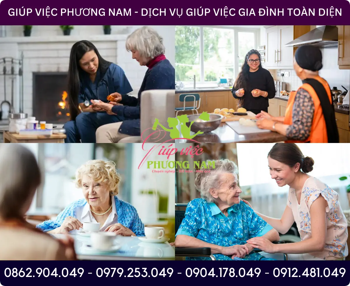 Dịch vụ chăm sóc người già tại nhà ở Quảng Trị