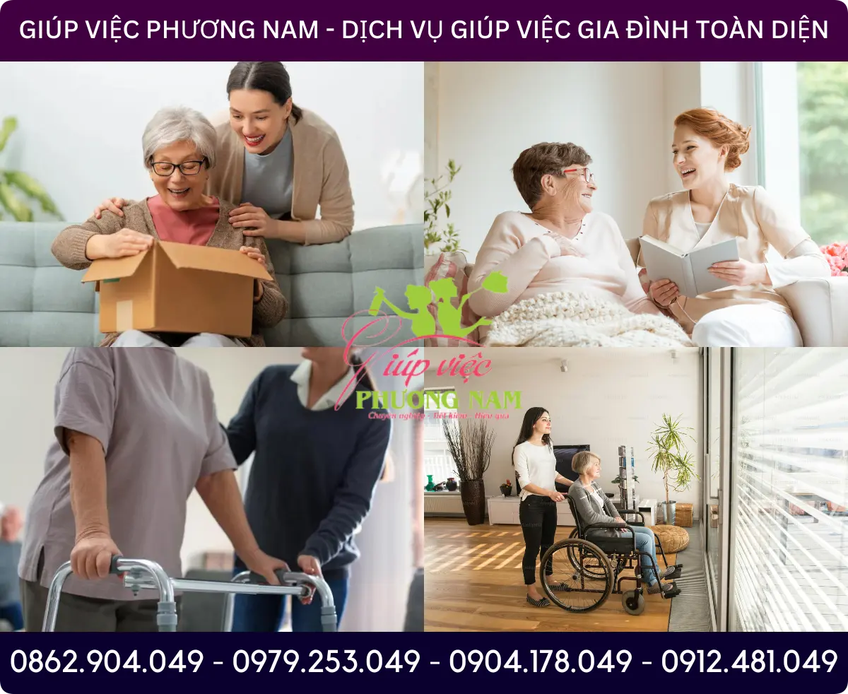 Dịch vụ chăm sóc người lớn tuổi tại Phan Rang - Tháp Chàm