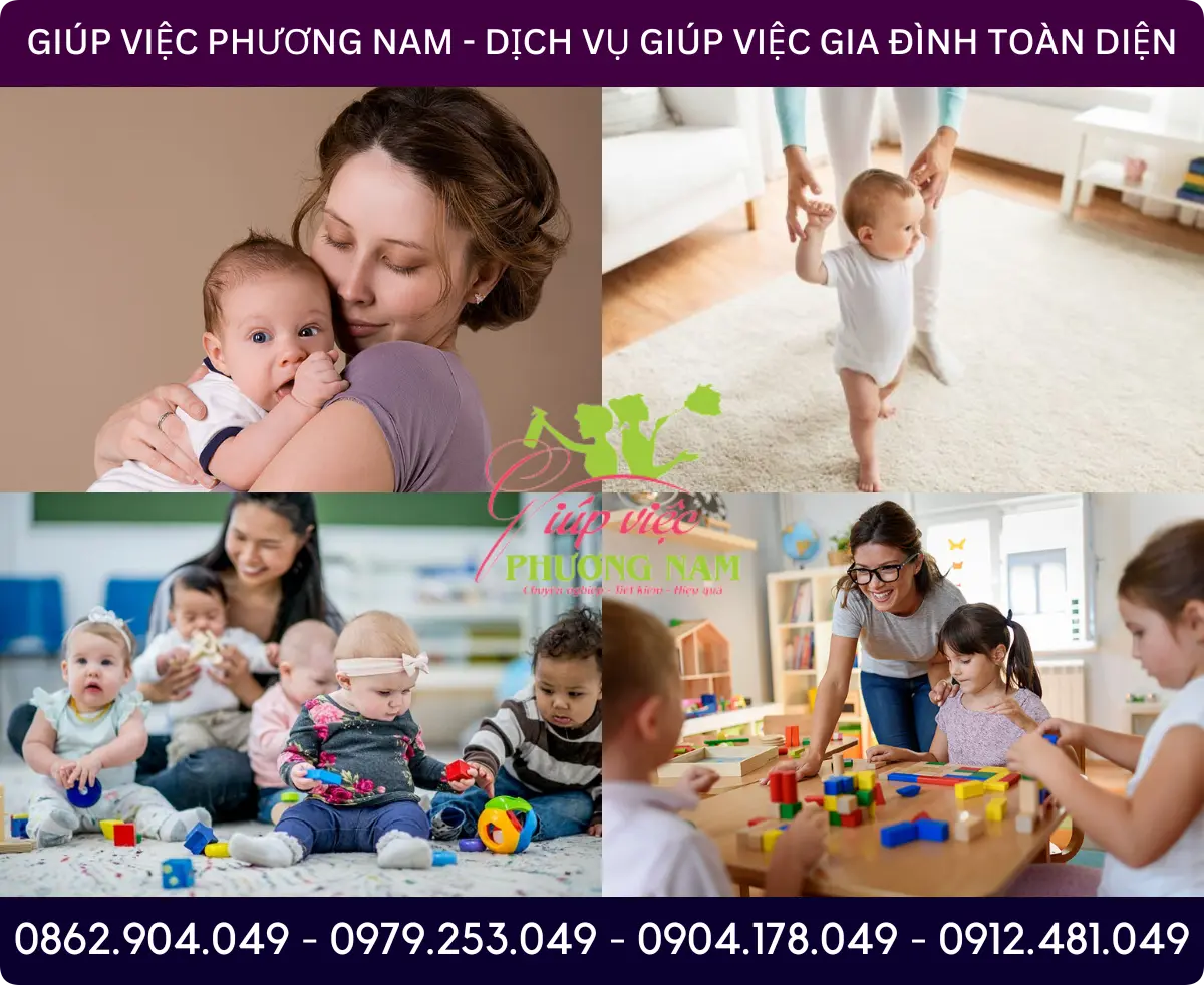 Dịch vụ chăm sóc trẻ em tại nhà ở Đông Hà