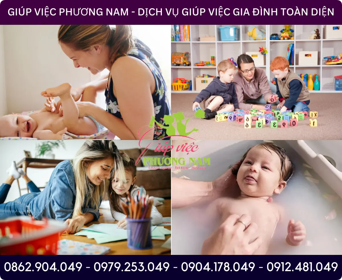 Dịch vụ chăm sóc trẻ sơ sinh tại nhà ở Đồng Xoài