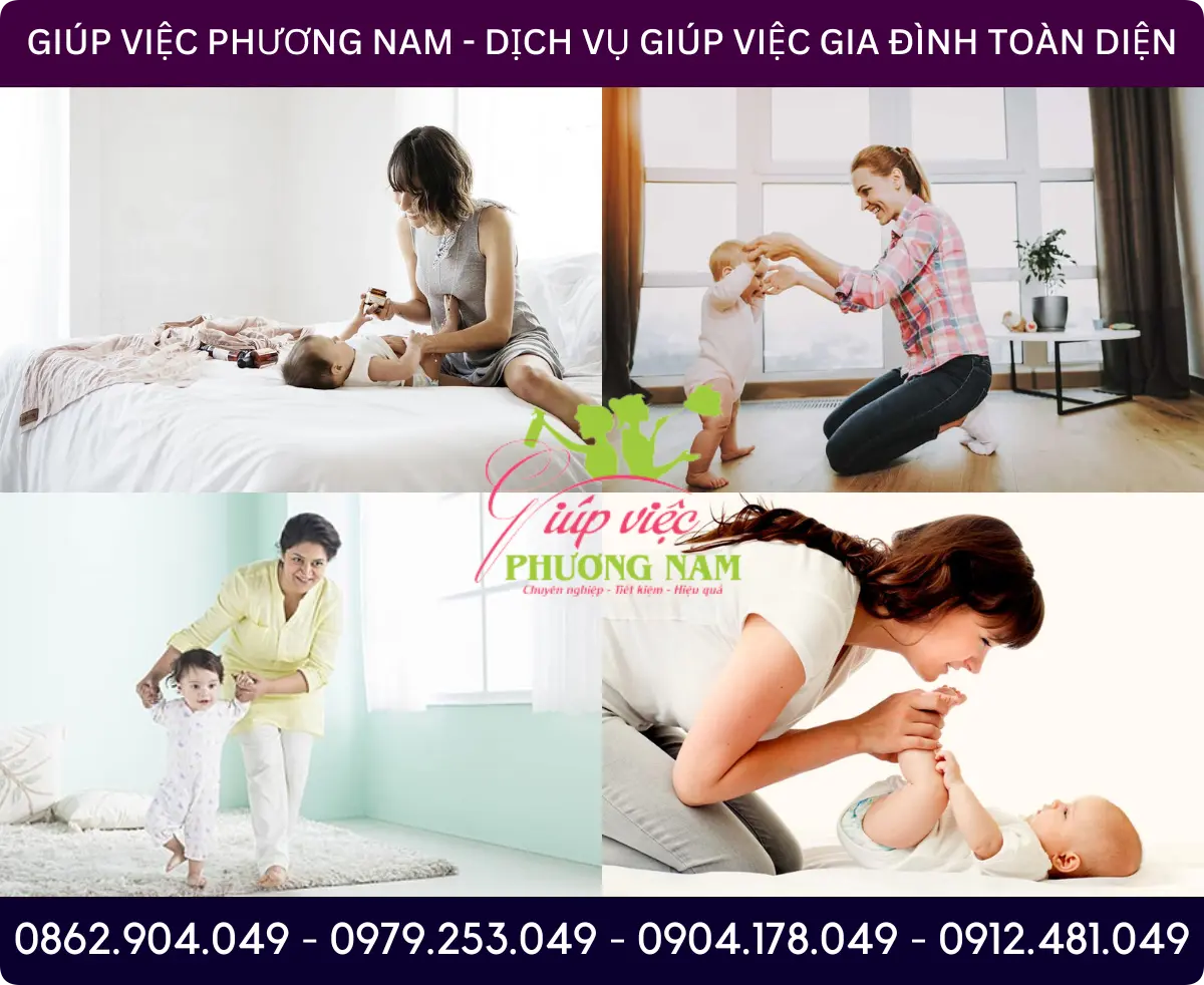 Dịch vụ chăm sóc trẻ tại nhà ở Nha Trang