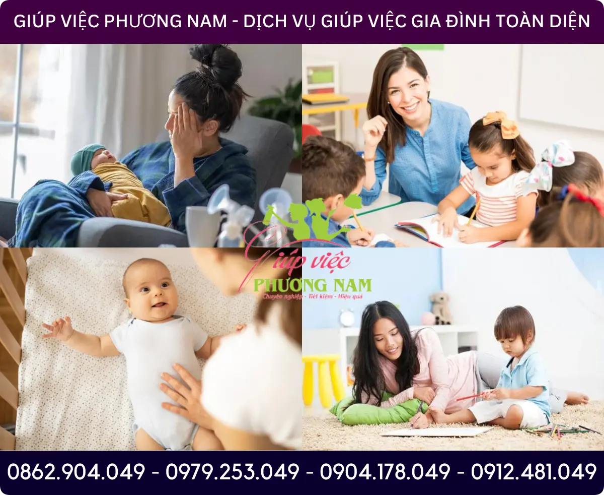 Dịch vụ giữ bé tại Bình Phước