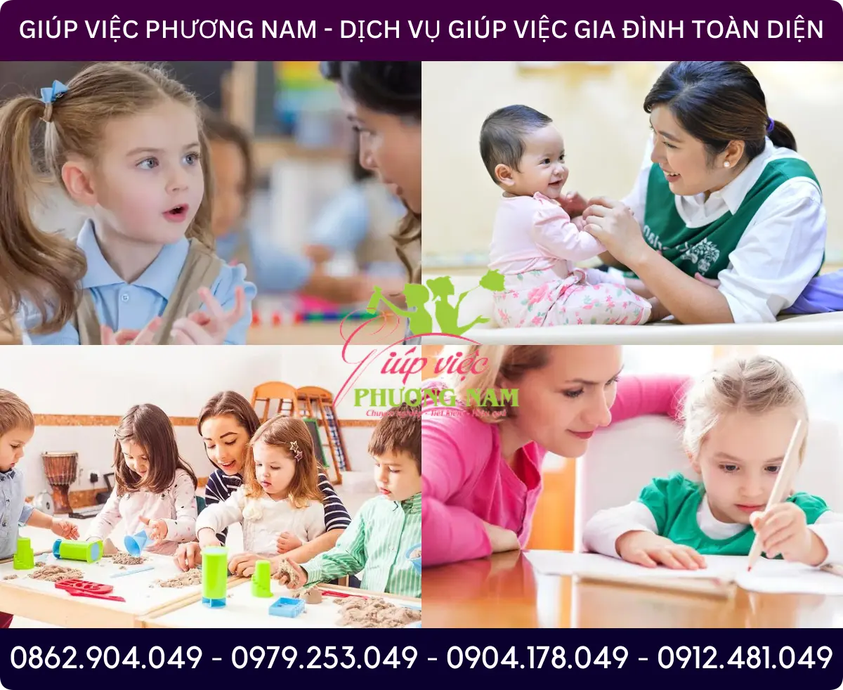 Dịch vụ giữ bé tại Cẩm Phả