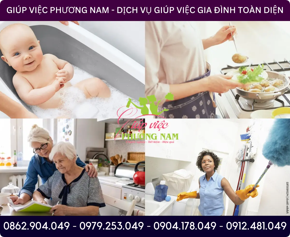 Dịch vụ giúp việc nhà ở Phan Rang - Tháp Chàm