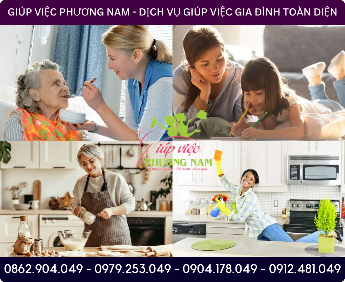 Dịch vụ giúp việc nhà tại Móng Cái