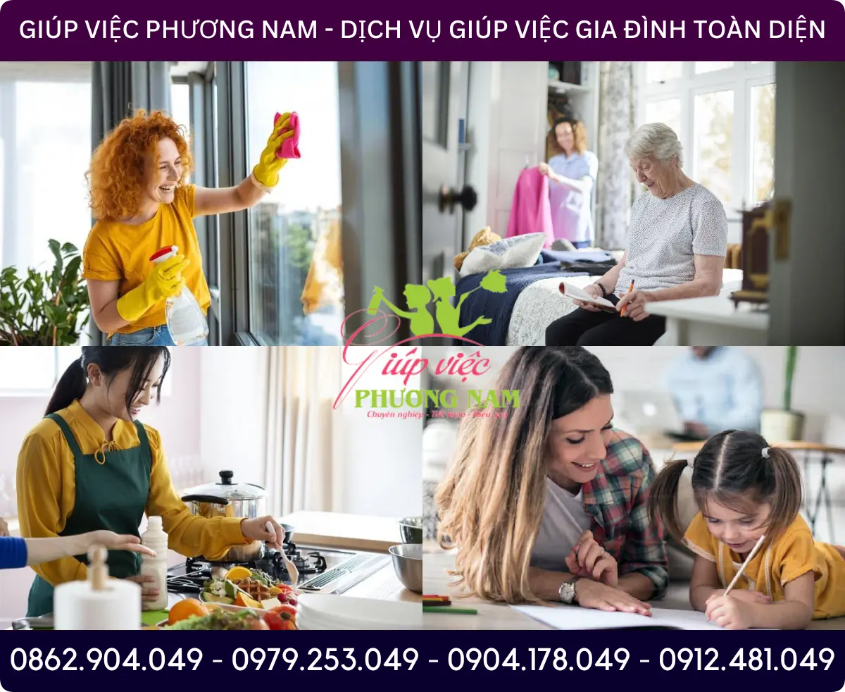 Dịch vụ thuê người giúp việc nhà tại Cam Ranh