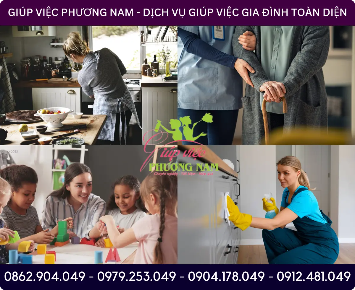 Dịch vụ thuê người giúp việc nhà tại Móng Cái