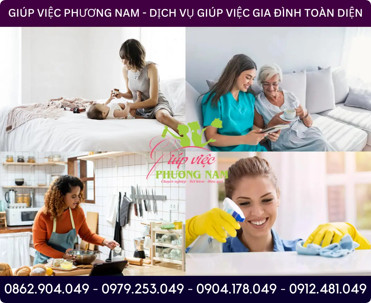 Dịch vụ thuê người giúp việc nhà tại Pleiku