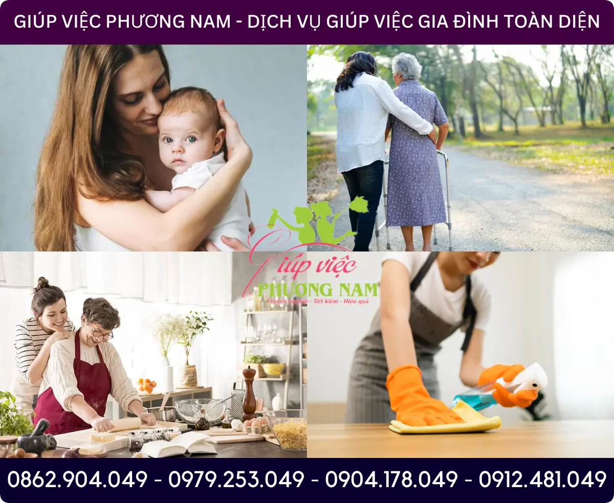 Dịch vụ thuê người giúp việc nhà tại Uông Bí