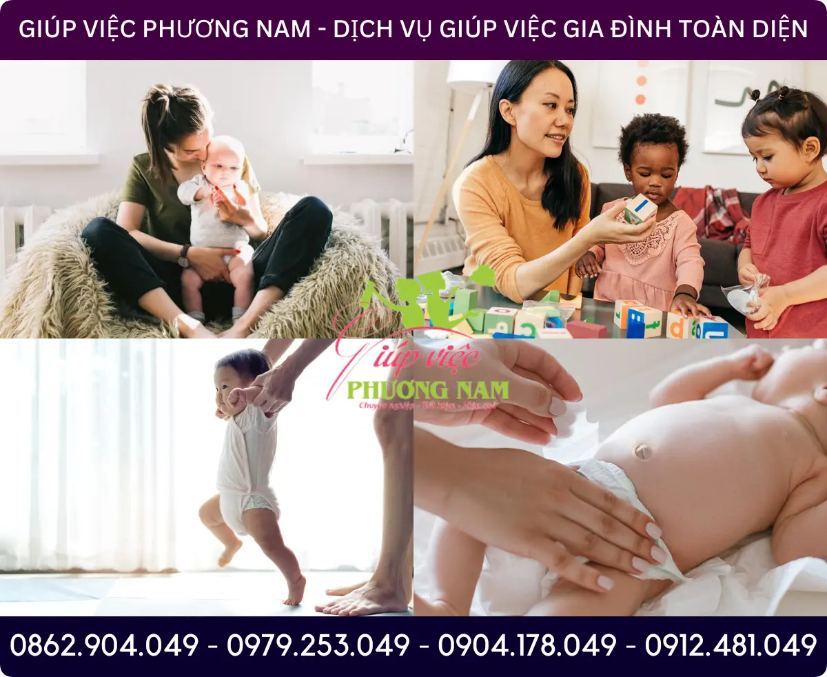 Dịch vụ tìm người chăm bé tại Cam Ranh