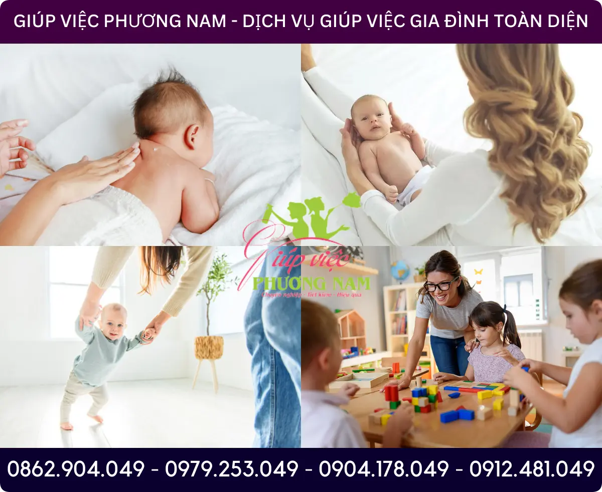 Dịch vụ tìm người chăm bé tại Đồng Hới