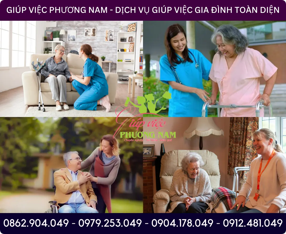 Dịch vụ tìm người chăm người già tại Cam Ranh