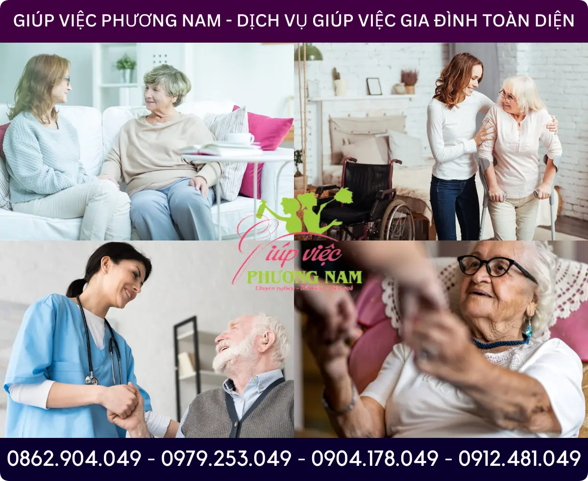 Dịch vụ tìm người chăm người già tại Phan Thiết