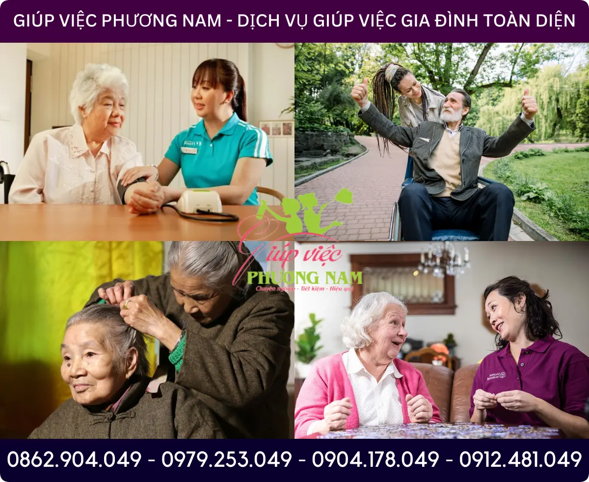 Dịch vụ tìm người chăm sóc người già tại Bảo Lộc