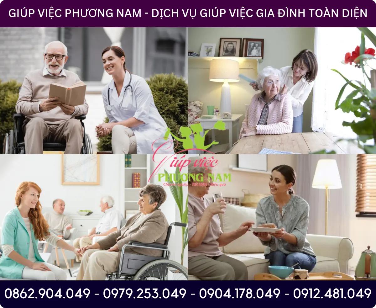 Dịch vụ tìm người chăm sóc người già tại Bình Thuận