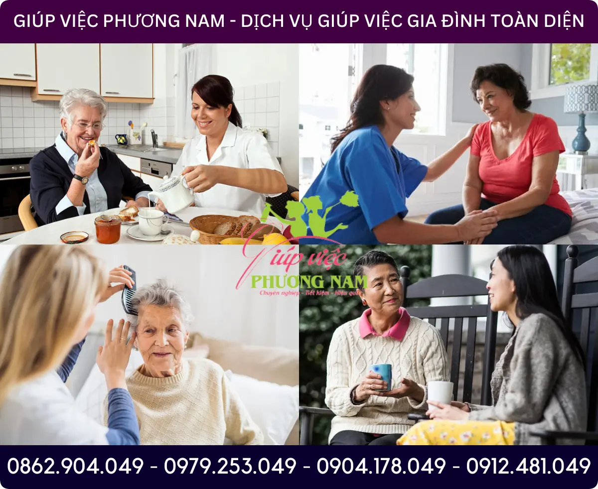 Dịch vụ tìm người chăm sóc người già tại Khánh Hòa