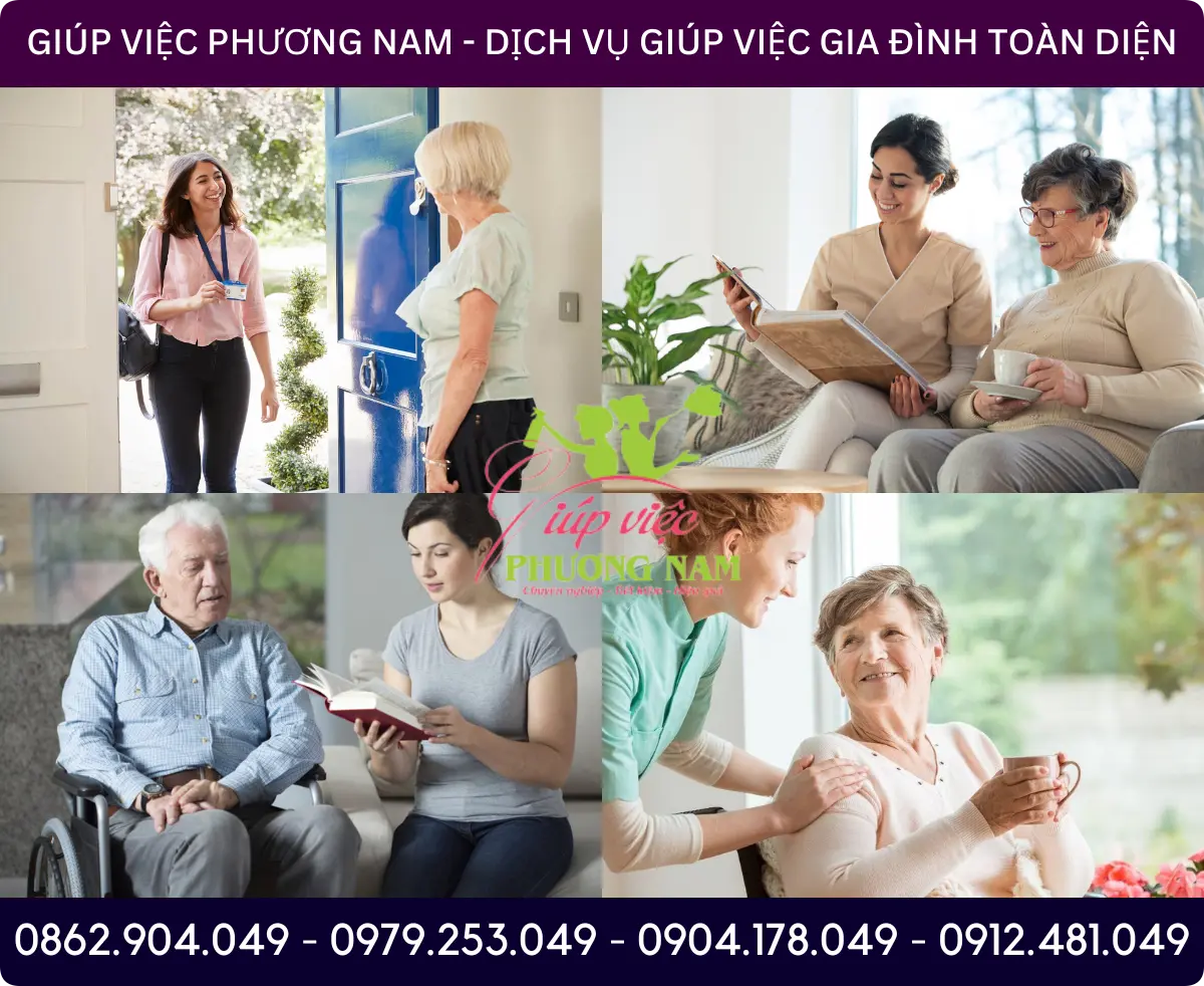 Dịch vụ tìm người chăm sóc người già tại Nha Trang