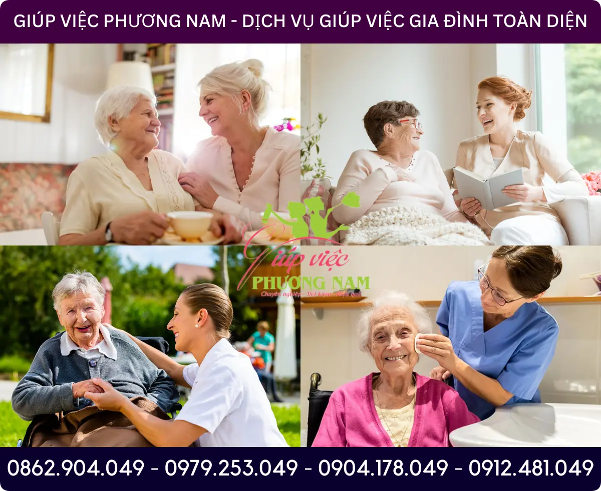 Dịch vụ tìm người chăm sóc người già tại Phan Thiết